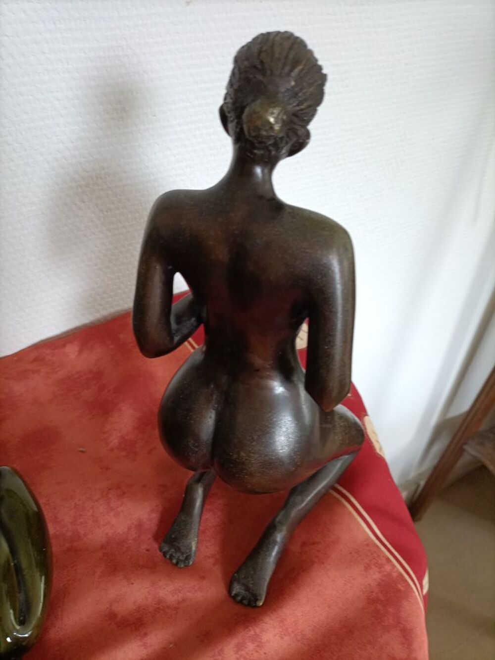 STATUETTE AFRICAINE BRONZE Décoration