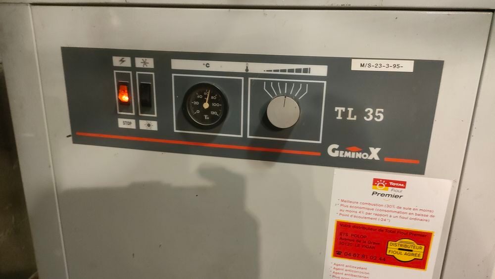 Chaudi&egrave;re fioul geminox Bricolage