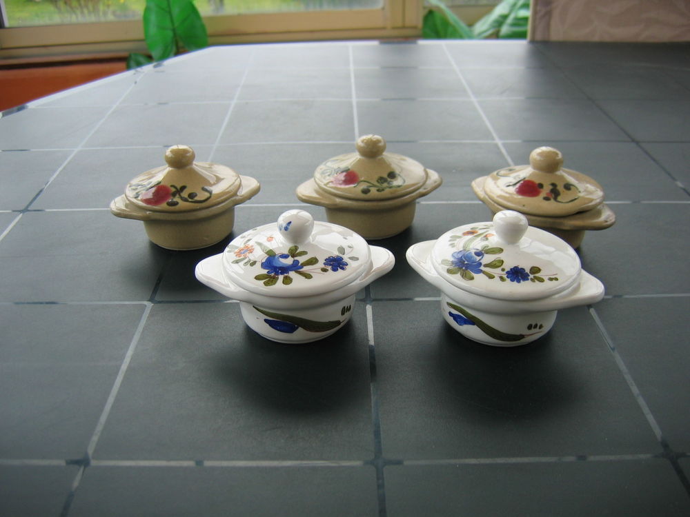 5 Petites Cocottes Neuves Pour Terrines ou Autre... Electroménager