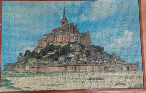  tableau puzzle : Le Mont Saint Michel 13 Thionville (57)