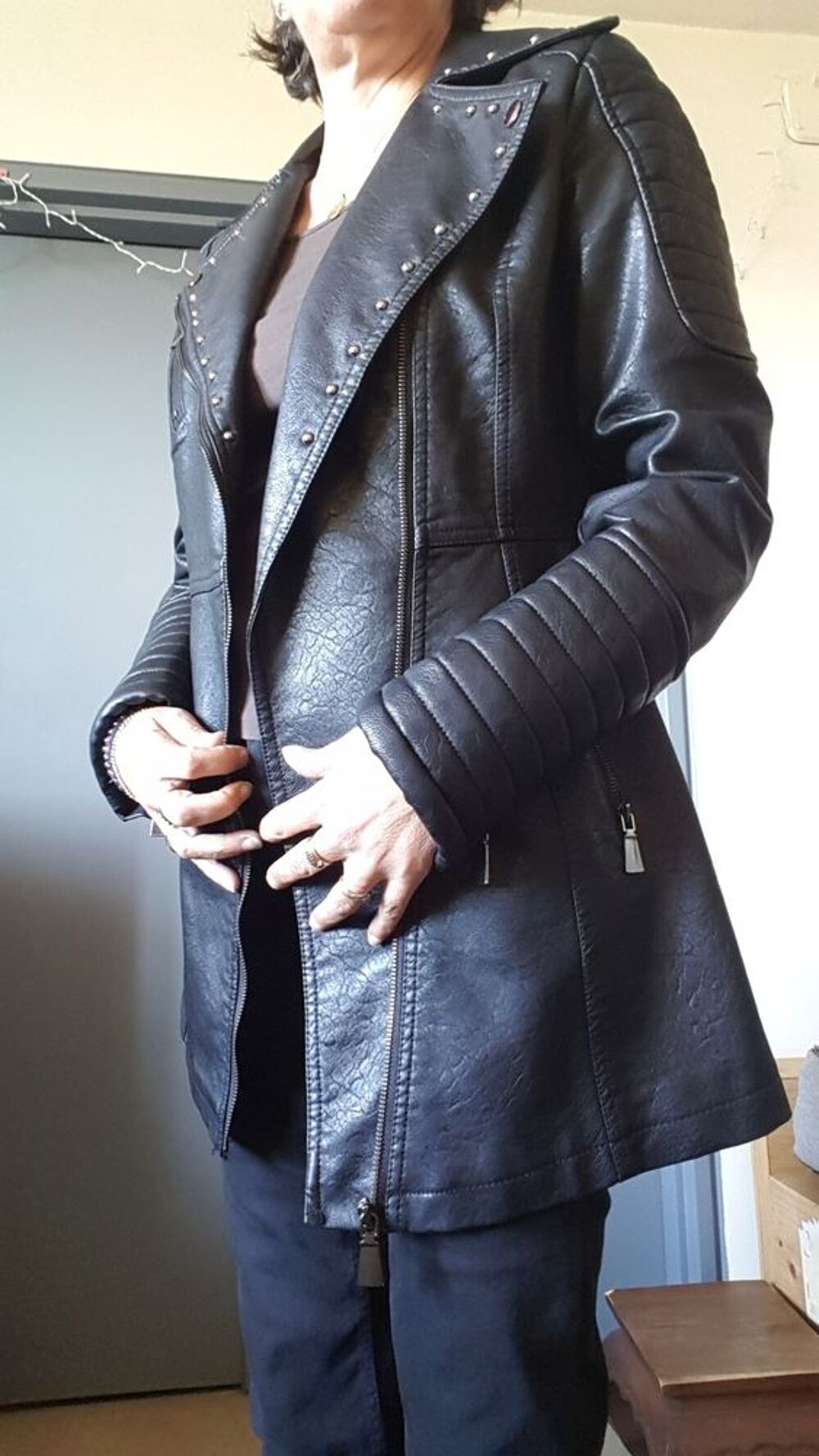veste noire Vêtements