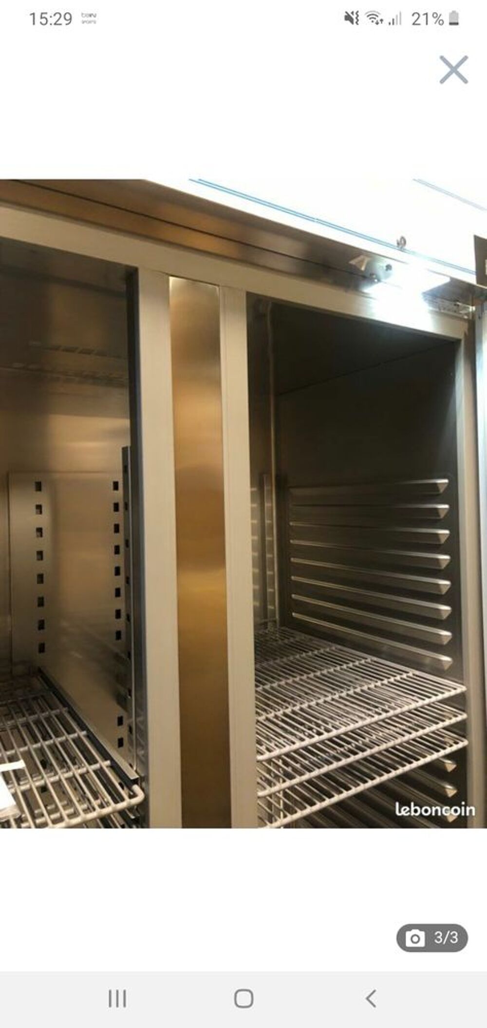 Frigo inox neuf scell&eacute; !!! Electroménager