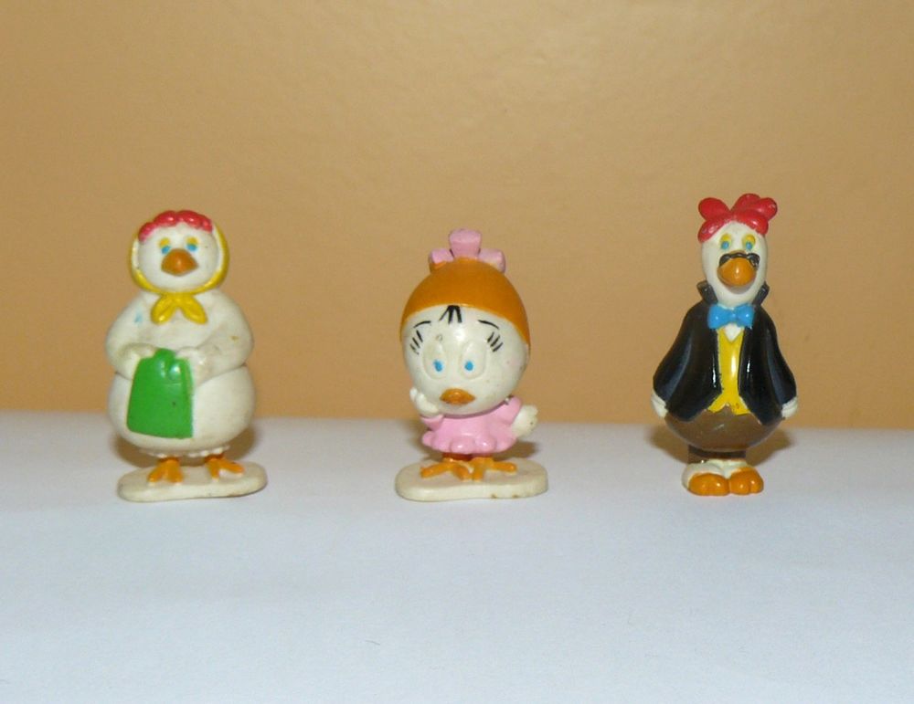  Calimero : lot de 3 figurines - Pagot- vintage - Italie 