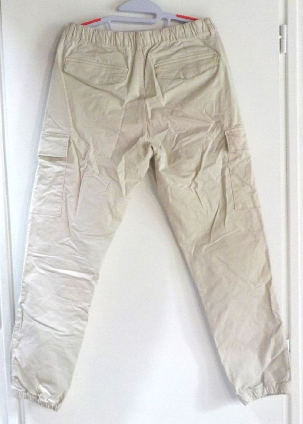 PANTALON HOMME BEIGE CLAIR KIABI TAILLE 40 Vtements