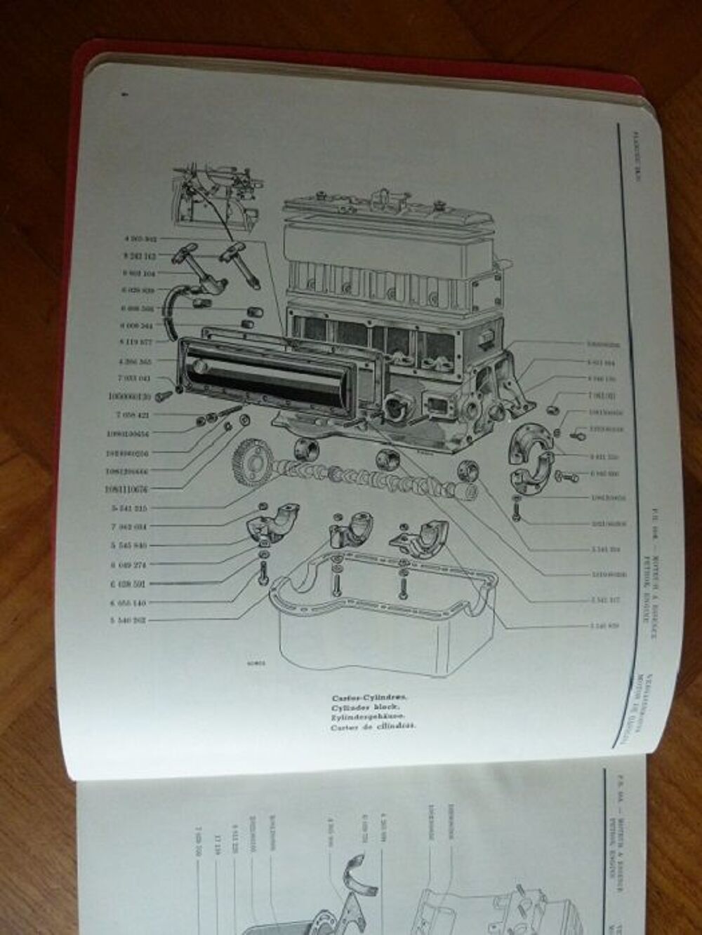 Catalogue de pi&egrave;ces d&eacute;tach&eacute;es pour tracteur RENAULT Livres et BD