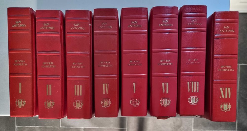 oeuvres San-Antonio Livres et BD