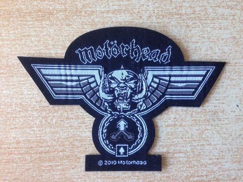 écusson logo n°2 motorhead 12x8,5 cm lemmy metal 5 Carnon Plage (34)