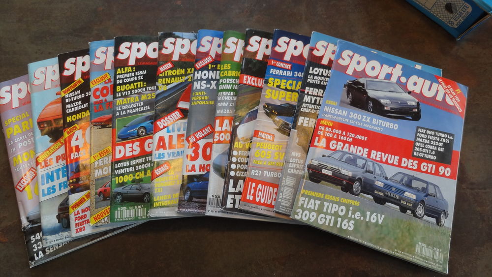 Revue "Sport Auto" Livres et BD