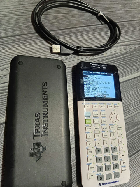 Calculatrice ti 83 premium ce edition python 37 Annonay (07)