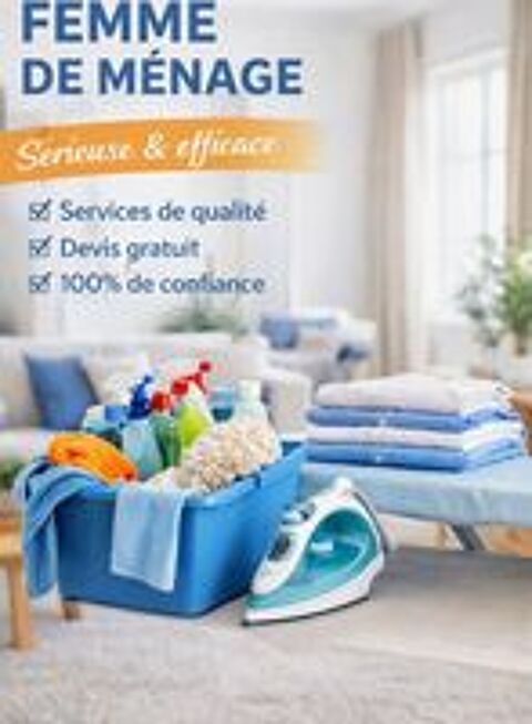   Employée de maison - entretien et conciergerie privée  