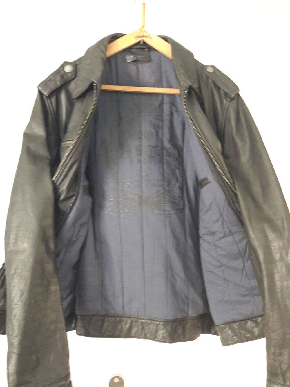 Blouson cuir Vêtements