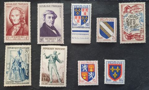 Entre 947 et 959  timbres avec charnire 2 Jou-ls-Tours (37)