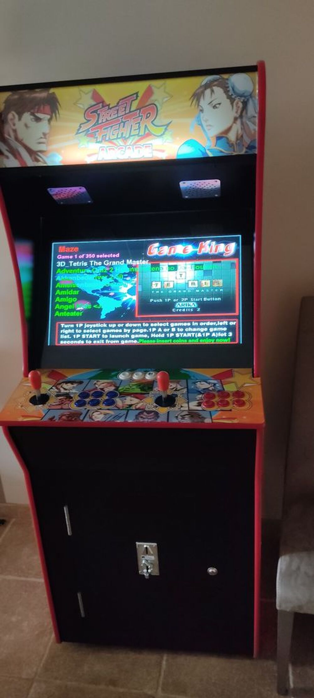 Borne arcade street fighter 2100 jeux Consoles et jeux vidos
