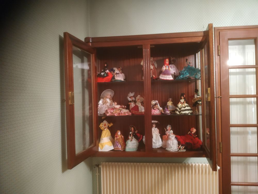 Vitrine- biblioth&egrave;que murale Meubles