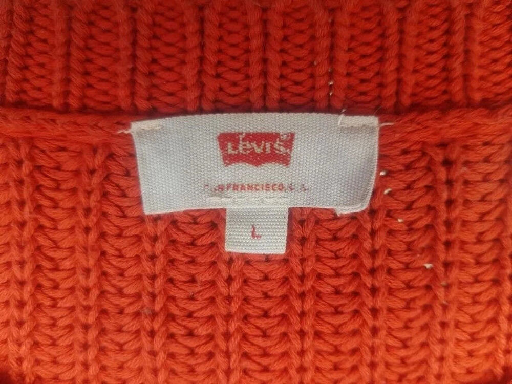 Beau pull levi's rouge Vêtements