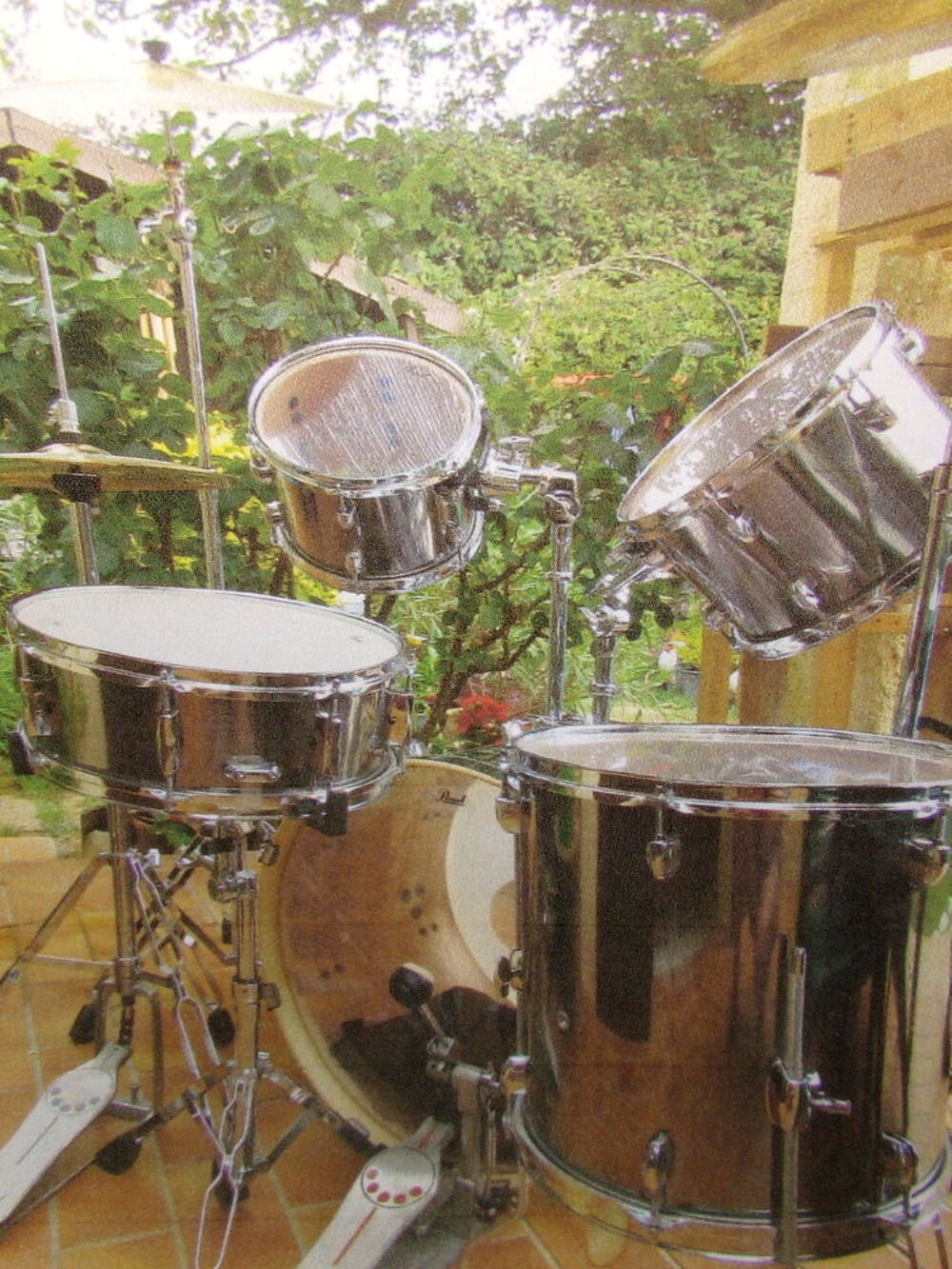 Batterie acoustique compl&egrave;te pearl Instruments de musique