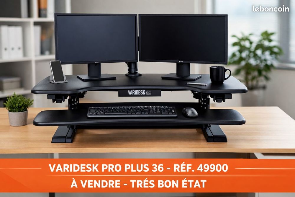 Convertisseur de bureau ergonomique VariDesk Pro Plus 36 Matériel informatique