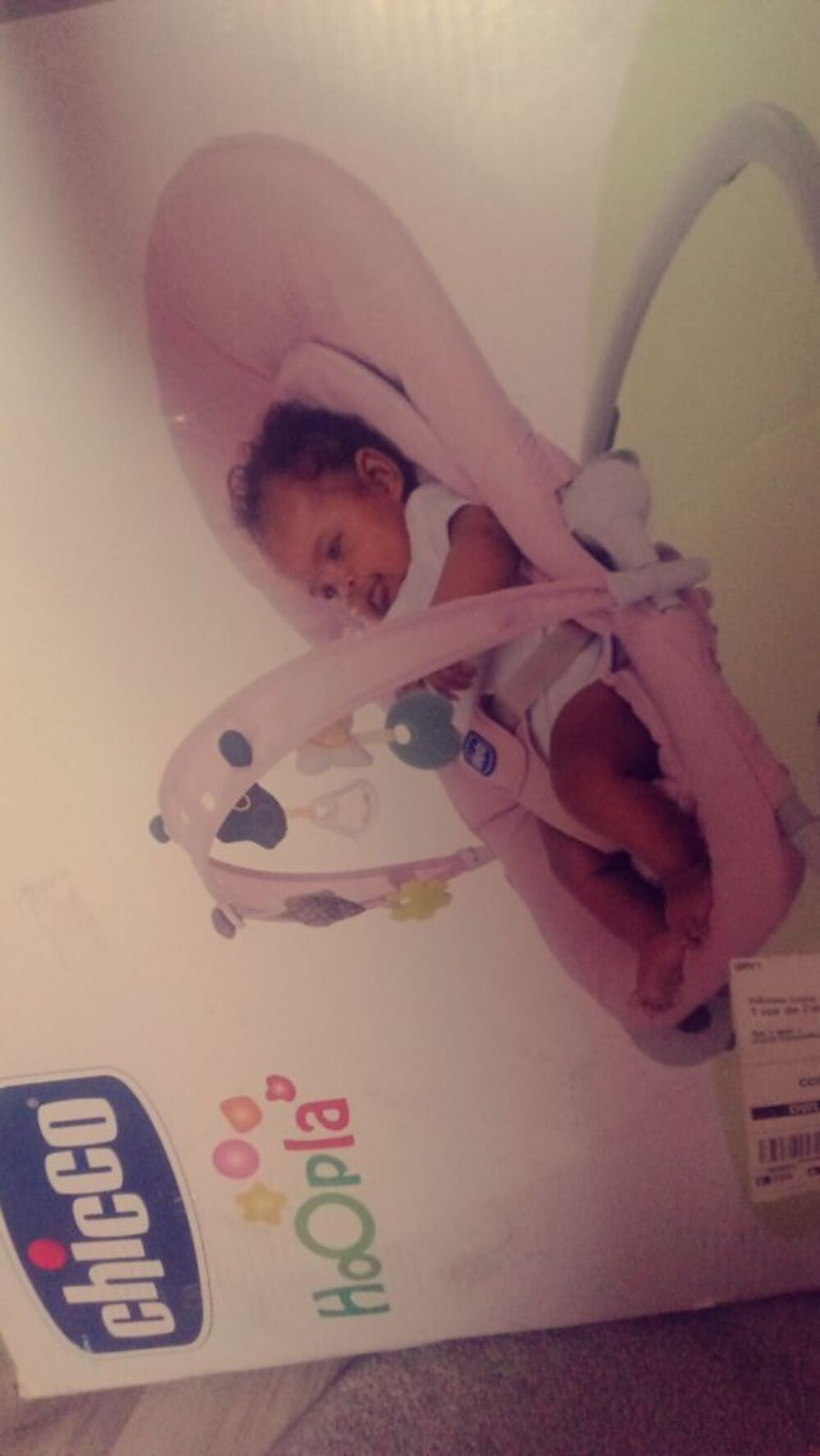 Transat Chicco b&eacute;b&eacute; rose poudr&eacute; jusqu'&agrave; 18kilo pls positions Puériculture