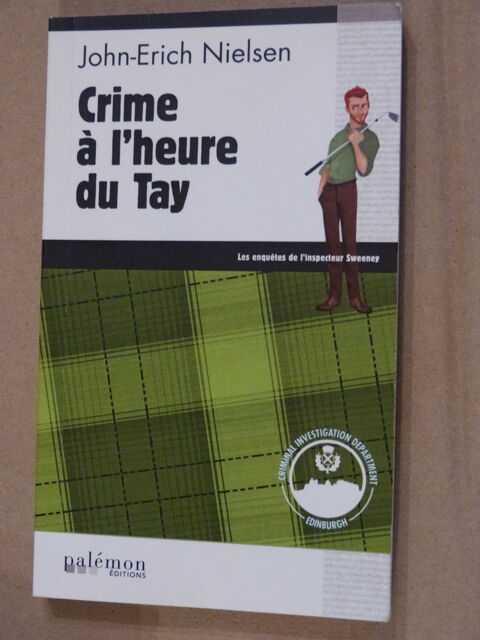 CRIME A L HEURE DU TAY  roman poicier  PALEMON 5 Brest (29)