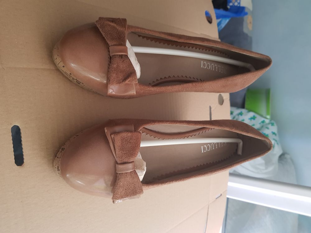 mocassins &agrave; talons compens&eacute;s Chaussures