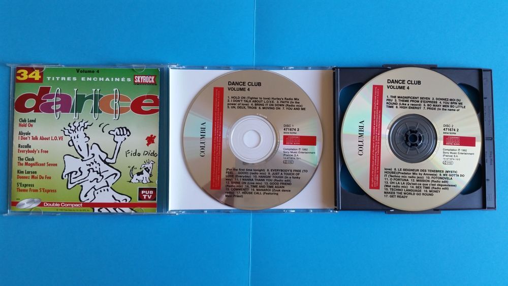 DANCE VOLUME 4 CD CD et vinyles