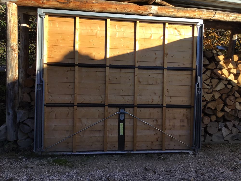 porte de garage basculante Bricolage