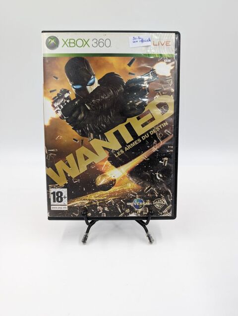 Jeu Xbox 360 Wanted Les Armes du Destin boite, sans notices 2 Vulbens (74)