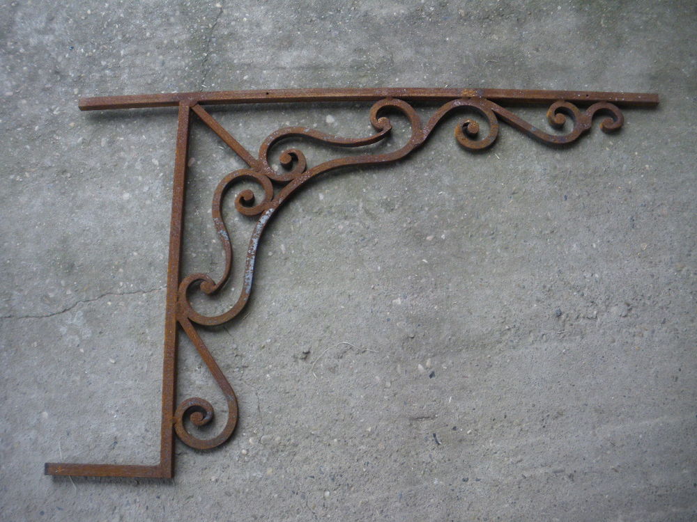 Marquise en fer forg&eacute; Décoration