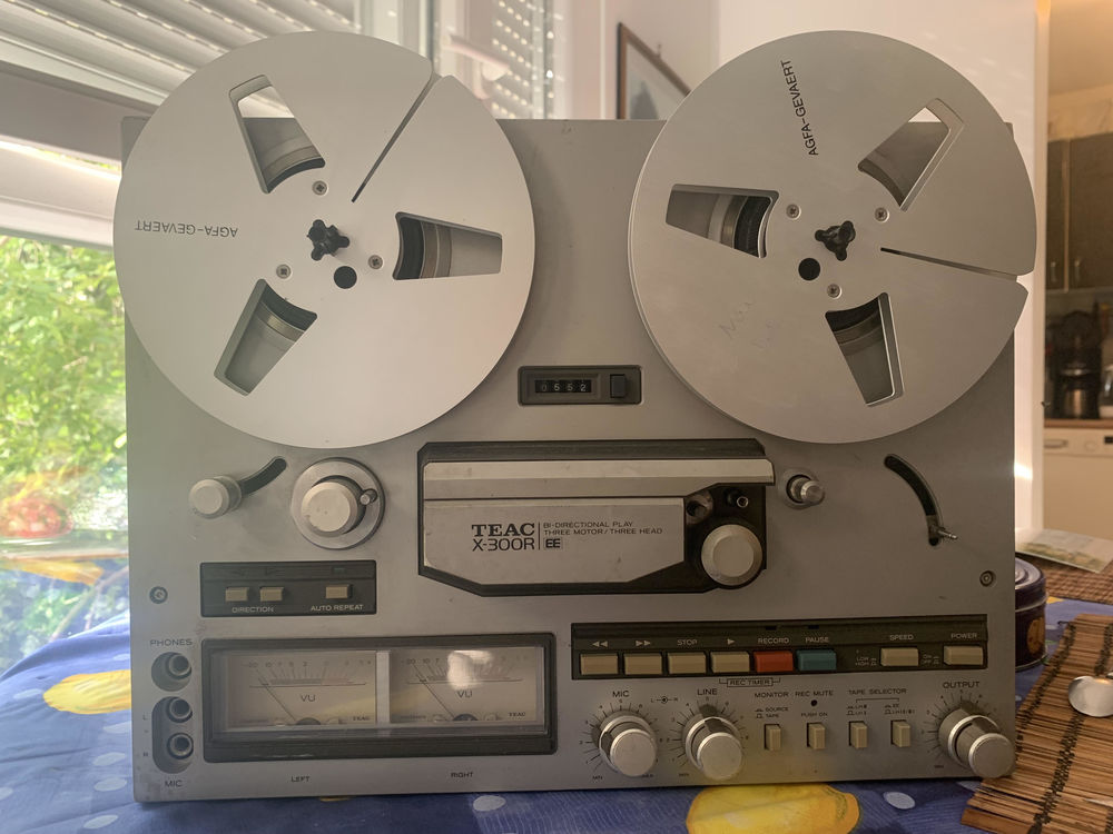 magn&eacute;tophone &agrave; bandes TEAC X300R Audio et hifi