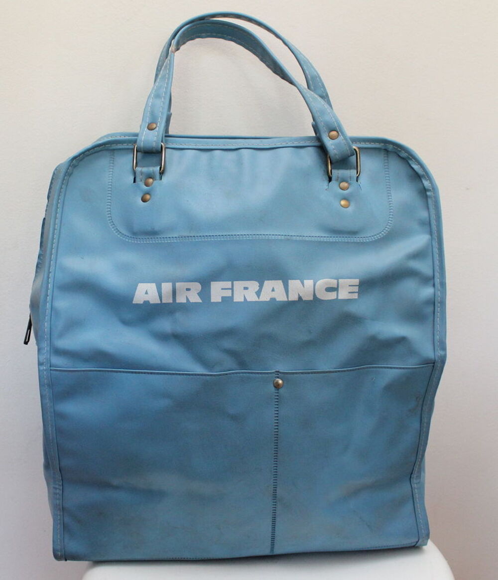 Sac de voyage Air France sacoche vintage 1970 