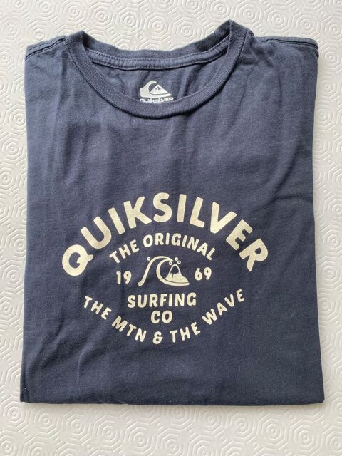 Teeshirt manches longues Quicksilver surf wave 10 Paris 20 (75)