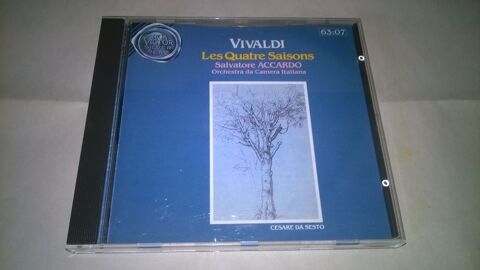 CD Vivaldi
Les Quatres Saisons
Salvatore Accardo
1991
Ex 5 Talange (57)