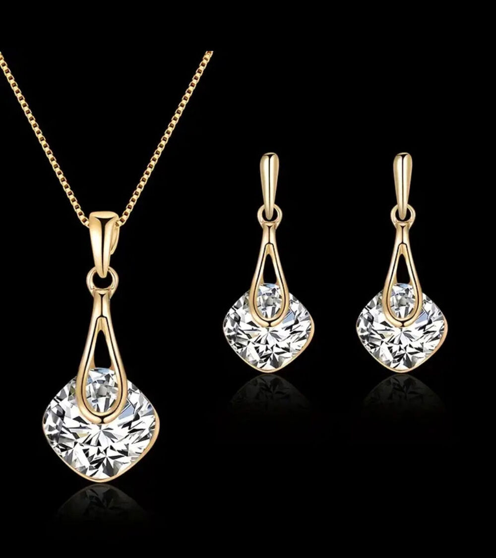 Parure bijoux cristal Bijoux et montres