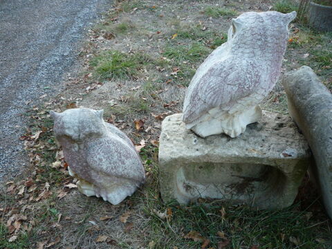 Hiboux pierre reconstitu� 85 Castres (81)