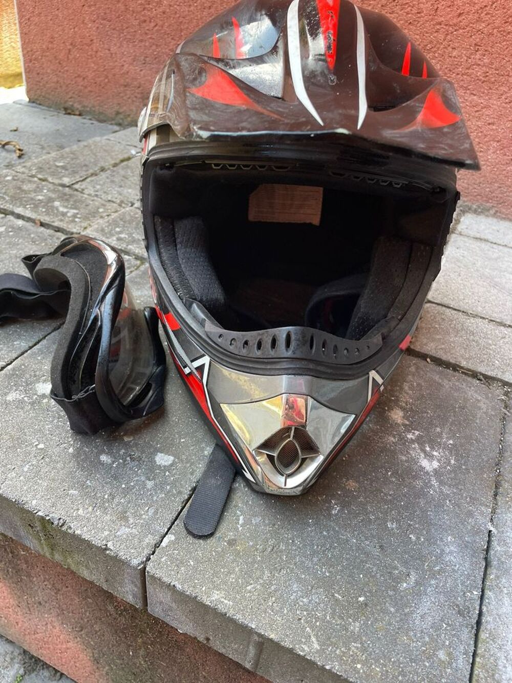 casque et lunettes Sports