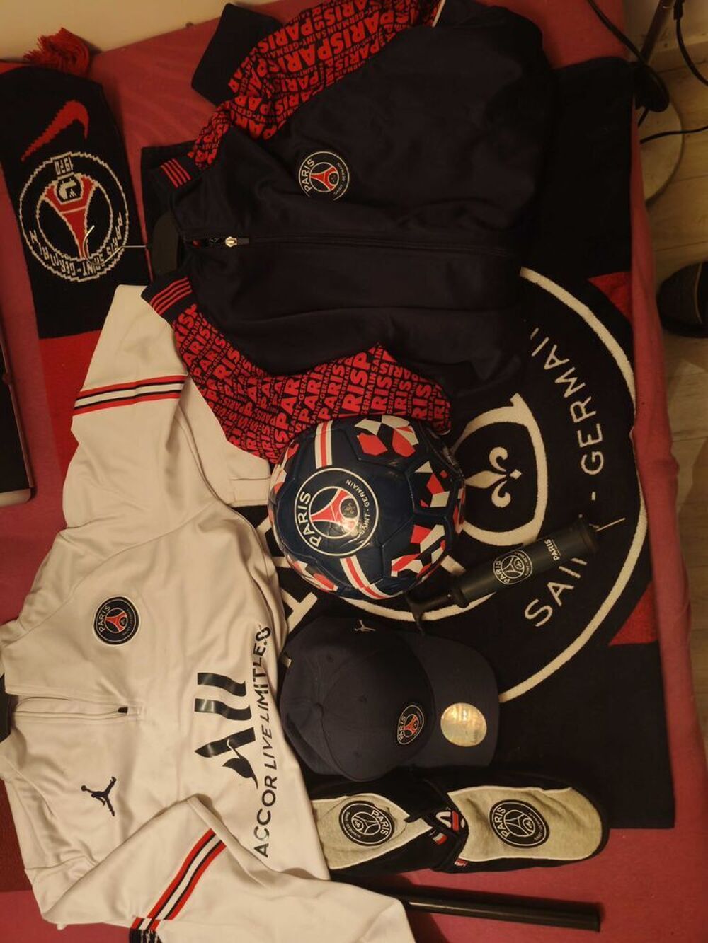 lot PSG Vêtements