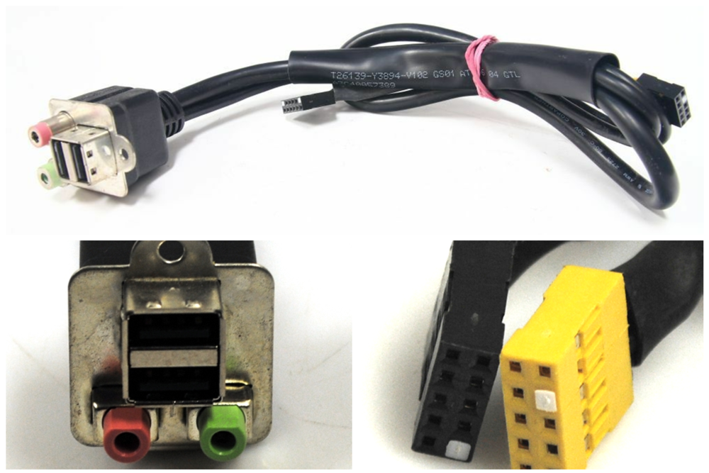 Front Panel 2x USB 2.0 + Audio IN OUT Matériel informatique