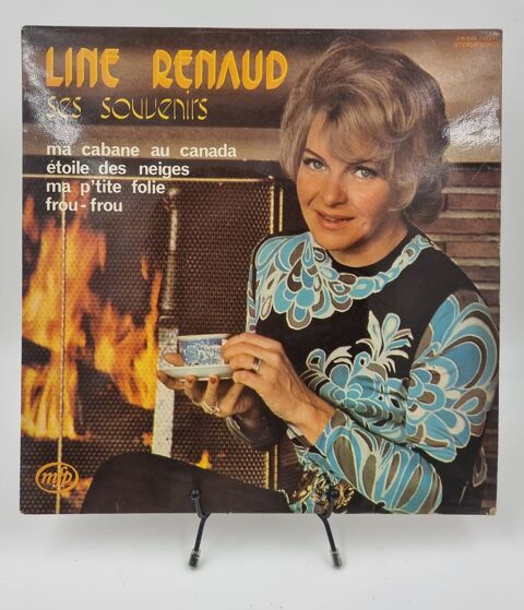 Vinyle 33 tours Line Renaud : Ses Souvenirs (Ma Cabane au..) 2 Vulbens (74)
