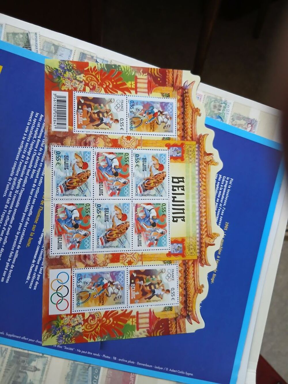 Collection timbres 