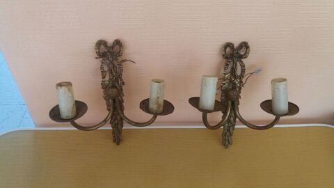 2 appliques en bronze 40 Le Plessis-Pâté (91)