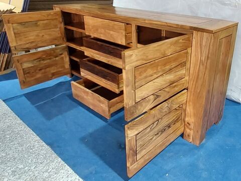 BUFFET BAS NEUF EN ACACIA 849 Baie-Mahault (97)