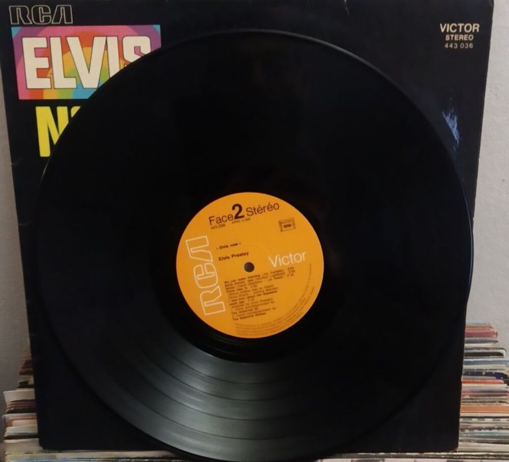Album Elvis Now CD et vinyles