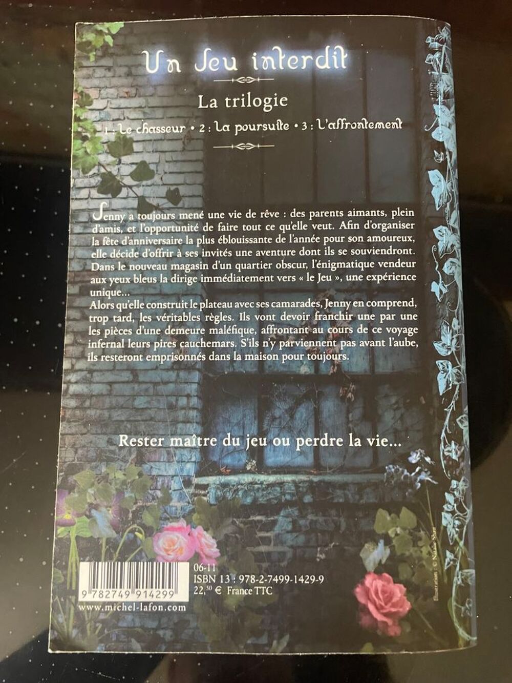 Livre UN JEU INTERDIT La Trilogie _ LJ Smith Livres et BD