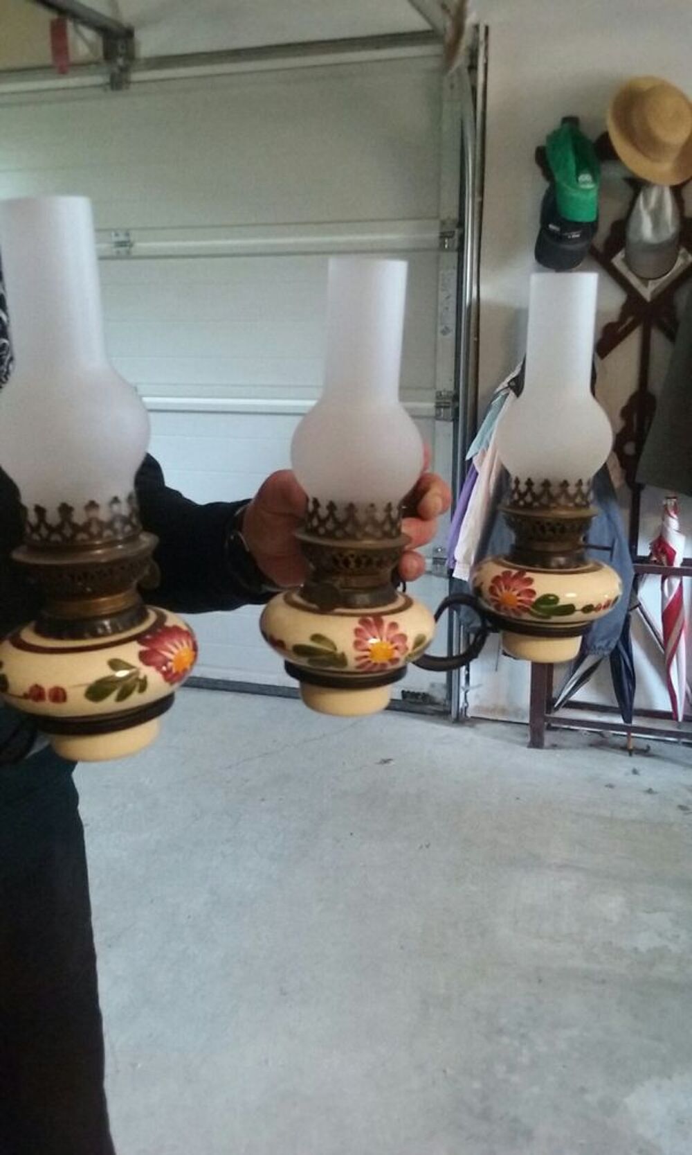 Lustre et ses deux appliques Décoration