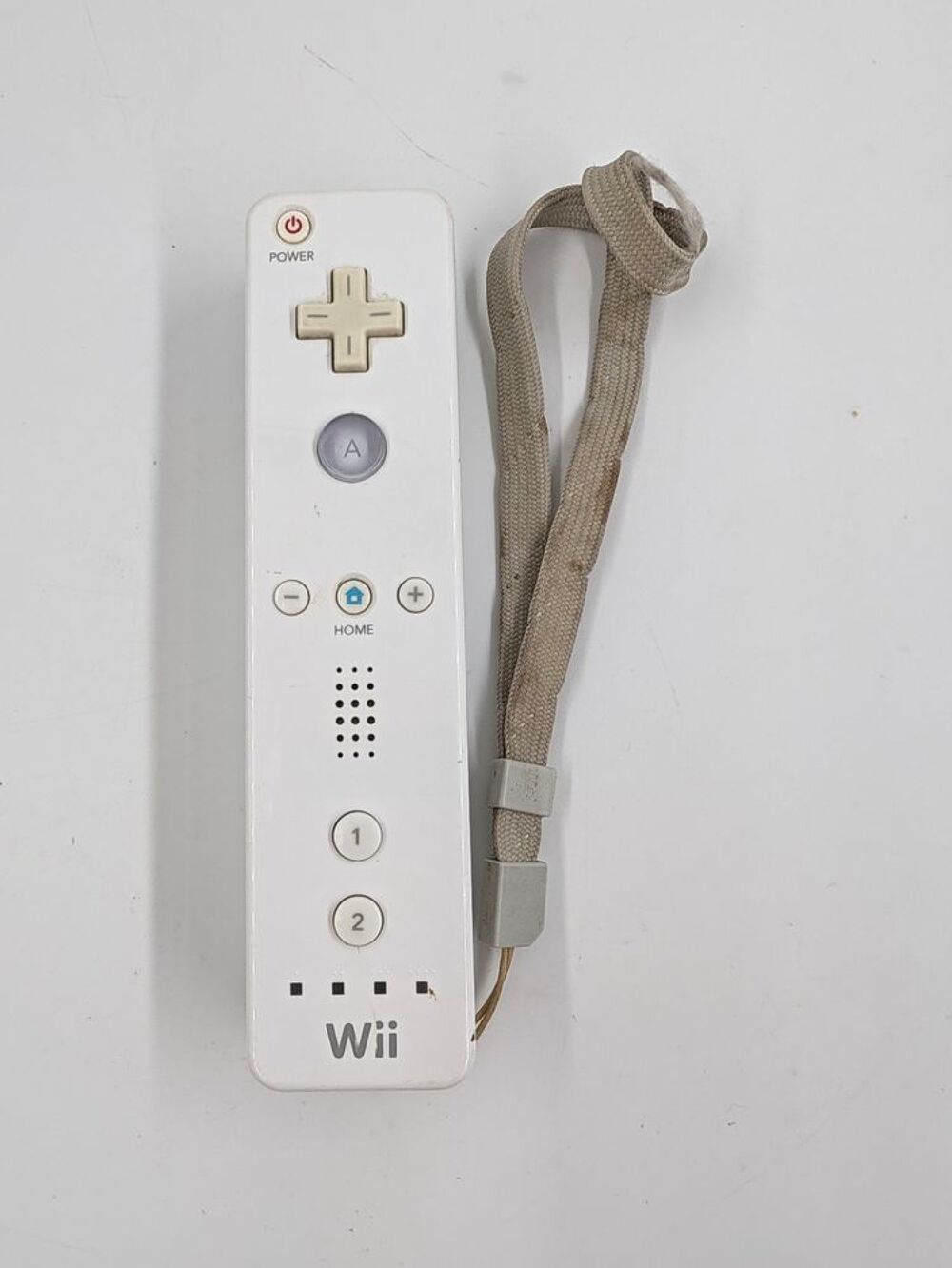 Accessoire Nintendo Wii manette blanche officielle Consoles et jeux vidéos