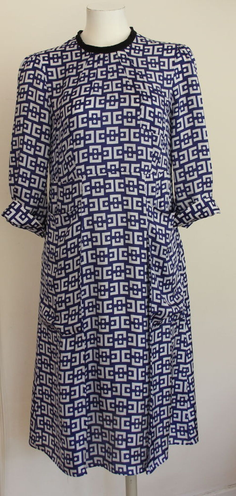Robe bleu &amp; blanc MARNI T.40 Fr Vêtements