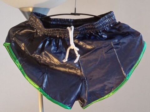 Short Nylon polyamide Vintage marine/vert Size S40 M44 L48 
22 Lyon 3 (69)