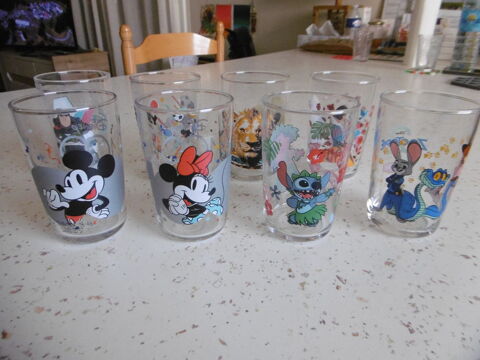 lot de 8 Verres AMORA neufs (jamais servis) parfait état Pia (66)