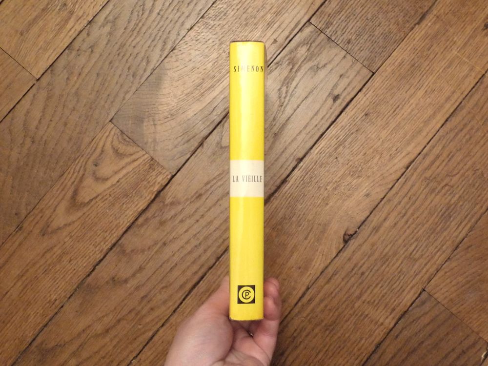 La Vieille- Georges Simenon- 1959- Presses de la Cit&eacute; Livres et BD