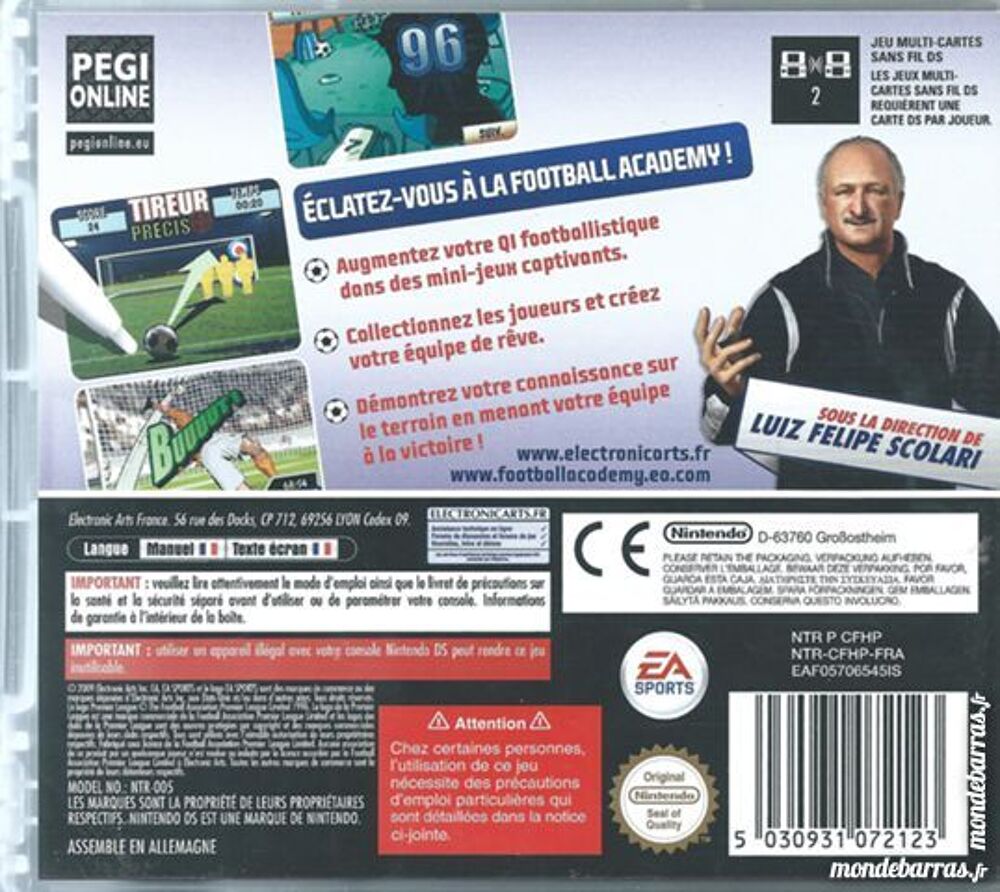 Football Academy (26) Consoles et jeux vidéos